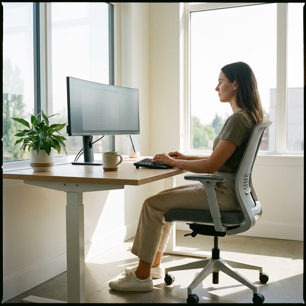 Tipps für eine gesunde Körperhaltung im Alltag